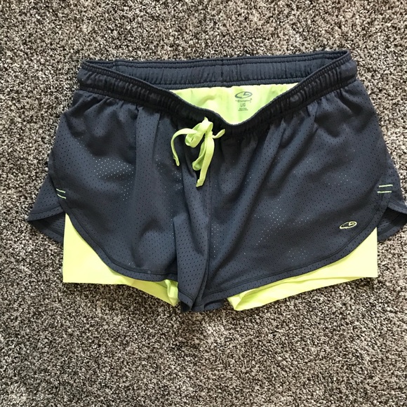Champion Pants - Athletic shorts with compression undershorts